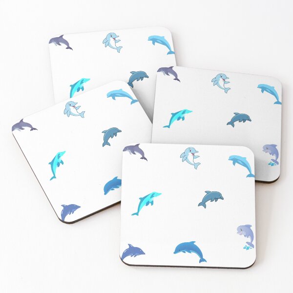 Item preview, Cute Blue Dolphins  designed and sold by silviaol.