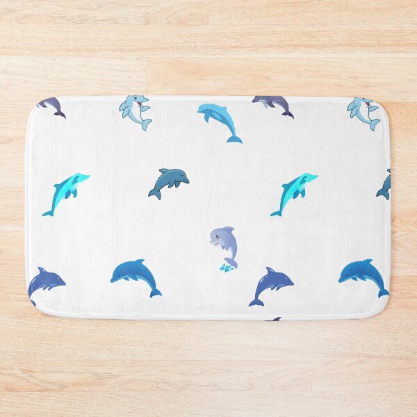 Item preview, Cute Blue Dolphins  designed and sold by silviaol.