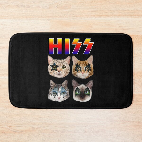 Item preview, H-i-s-s Funny Cats Kittens Rock Rockin Gift  designed and sold by RENARDBOURNETT.