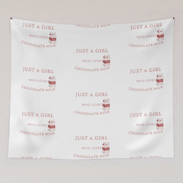 Item preview, just a girl who loves chocolate milk designed and sold by Kinkalow.