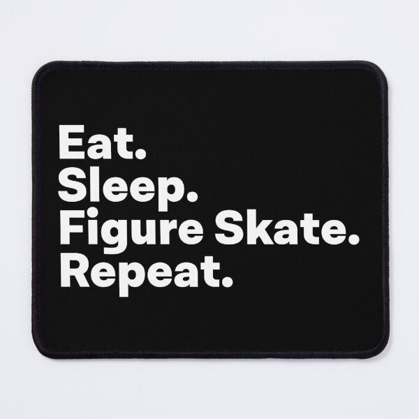 Item preview, Eat Sleep Figure Skate Repeat designed and sold by teesaurus.
