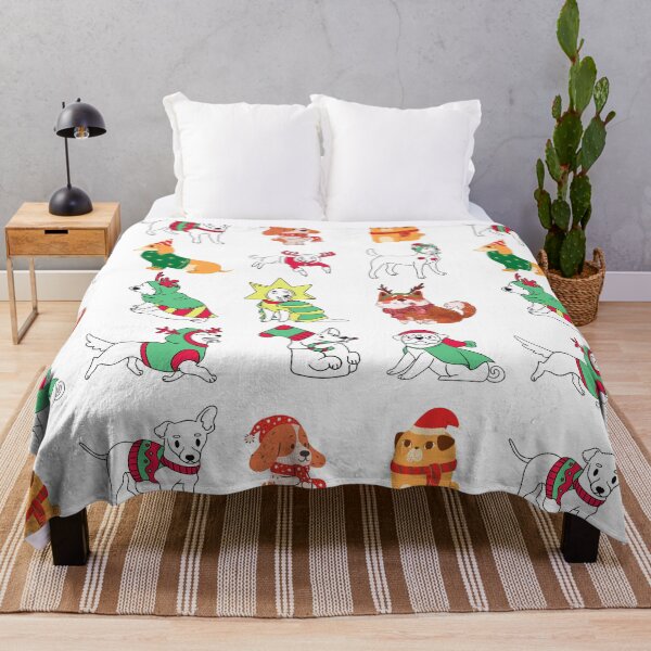 Item preview, Dog Christmas Dressing-White Background designed and sold by adoredigitals.