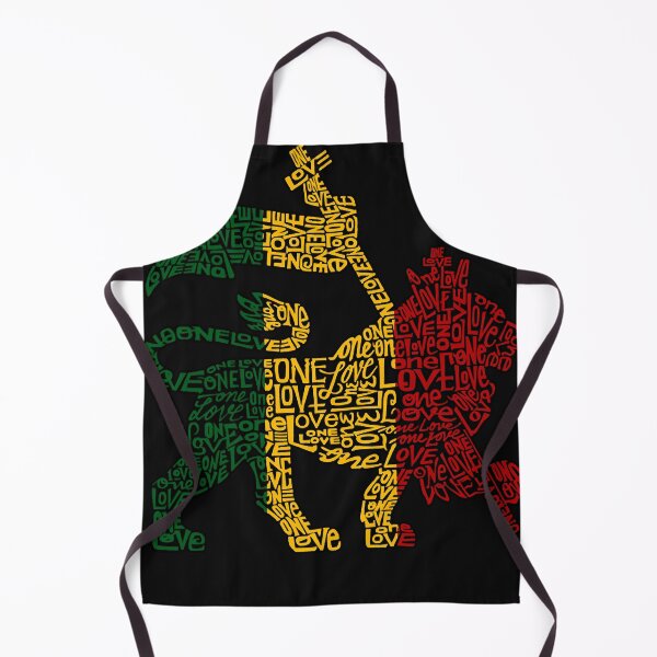 Artikelvorschau, Lion Of Judah - Bob Marley Song One Love Typografie - Rastaman Reggae Classic entworfen und verkauft von AmstutzNancy.