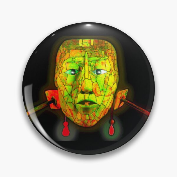 Item preview,  Teotihuacan ceremonial mask designed and sold by Floradigital.