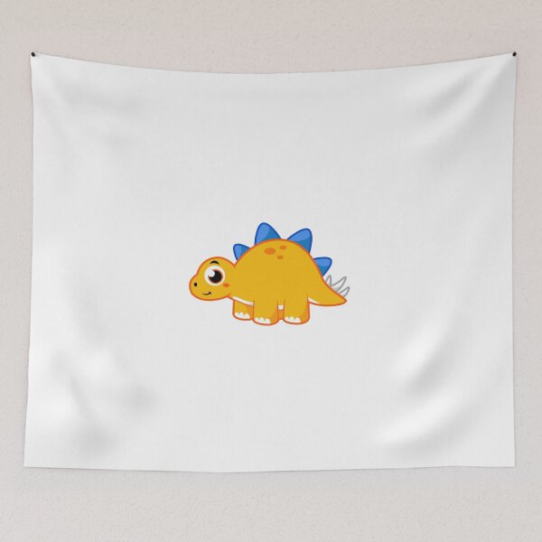 Item preview, Cute illustration of a Stegosaurus. designed and sold by StocktrekImages.