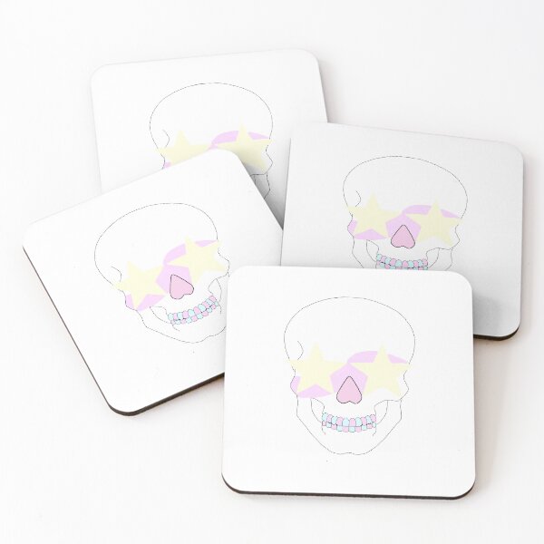 Item preview, Preppy Pink - Skull designed and sold by nat-tan-.