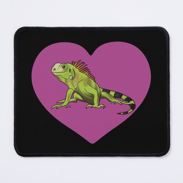 Item preview, Iguana Heart for Iguana Lovers, Purple designed and sold by Mochi-Merch.