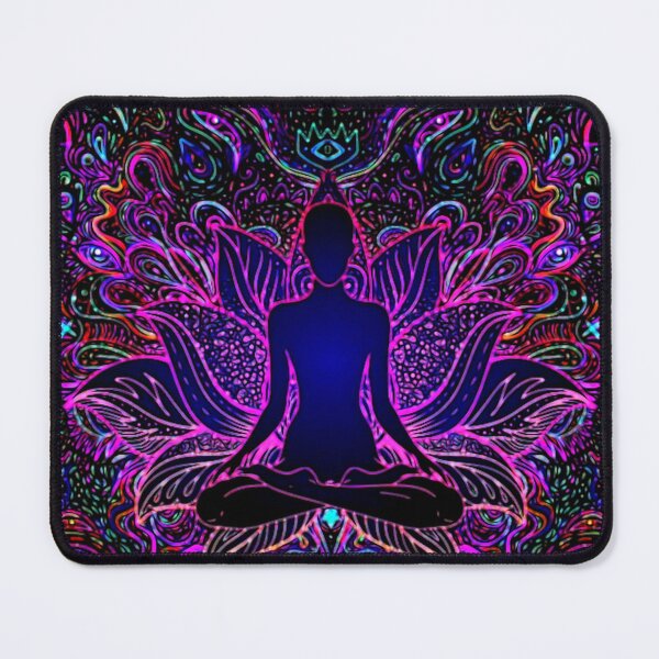 Item preview, Psychedelic Lotus Meditation (Dark) designed and sold by MundaneVestment.