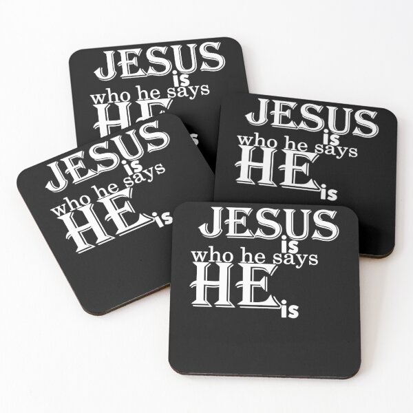 Item preview, Jesus Is Who he Says He Is White Classic  designed and sold by RENARDBOURNETT.