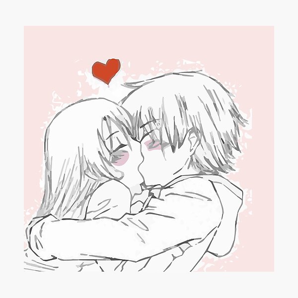 Cute anime love crush\