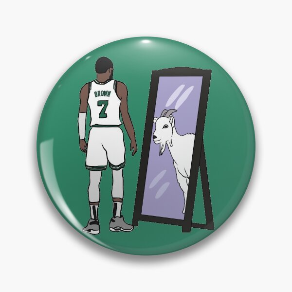 Item preview, Jaylen Brown Mirror GOAT designed and sold by RatTrapTees.