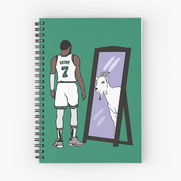 Item preview, Jaylen Brown Mirror GOAT designed and sold by RatTrapTees.