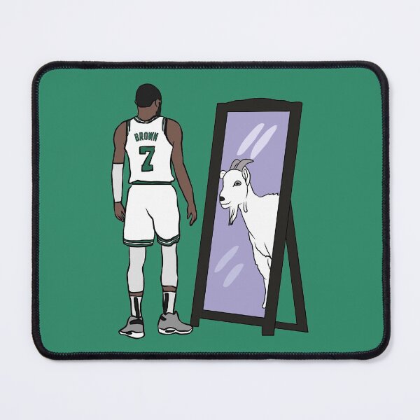 Item preview, Jaylen Brown Mirror GOAT designed and sold by RatTrapTees.