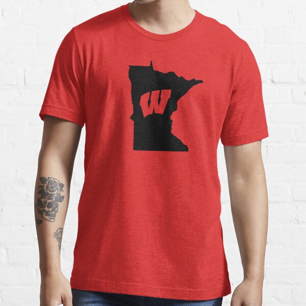 "Wisconsin Badgers Fans in Minnesota" Tshirt for Sale by bocua