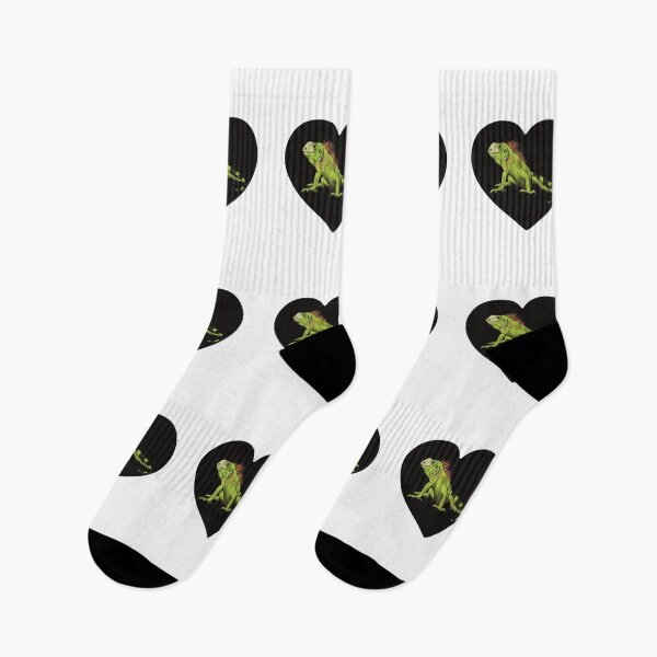 Item preview, Iguana Heart for Iguana Lovers, Black designed and sold by Mochi-Merch.