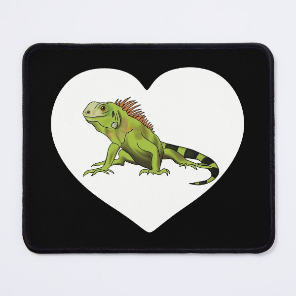Item preview, Iguana Heart for Iguana Lovers, White designed and sold by Mochi-Merch.