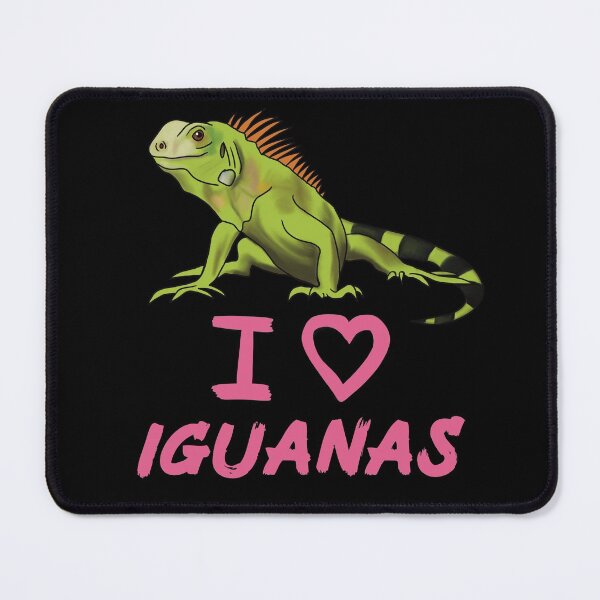 Item preview, I Love Iguanas for Iguana Lovers, Pink designed and sold by Mochi-Merch.