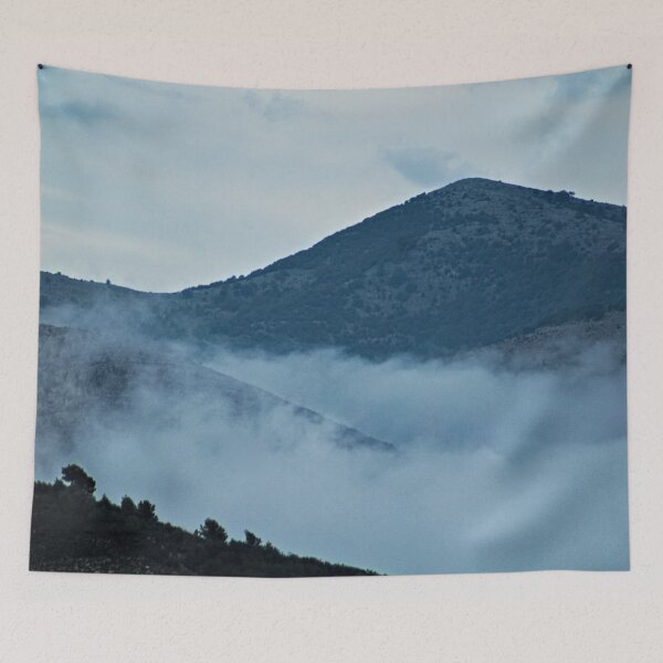 Item preview, Hills Clouds Scenic Landscape 2 designed and sold by Anna Lemos.