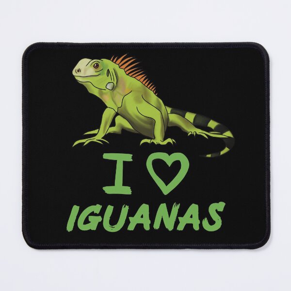 Item preview, I Love Iguanas for Iguana Lovers, Green designed and sold by Mochi-Merch.