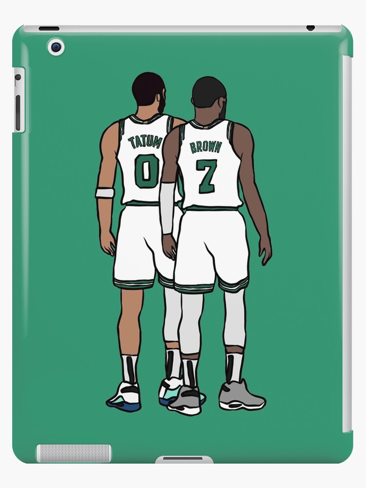 Jayson Tatum - Black / White Samsung Galaxy Phone Case by AYA