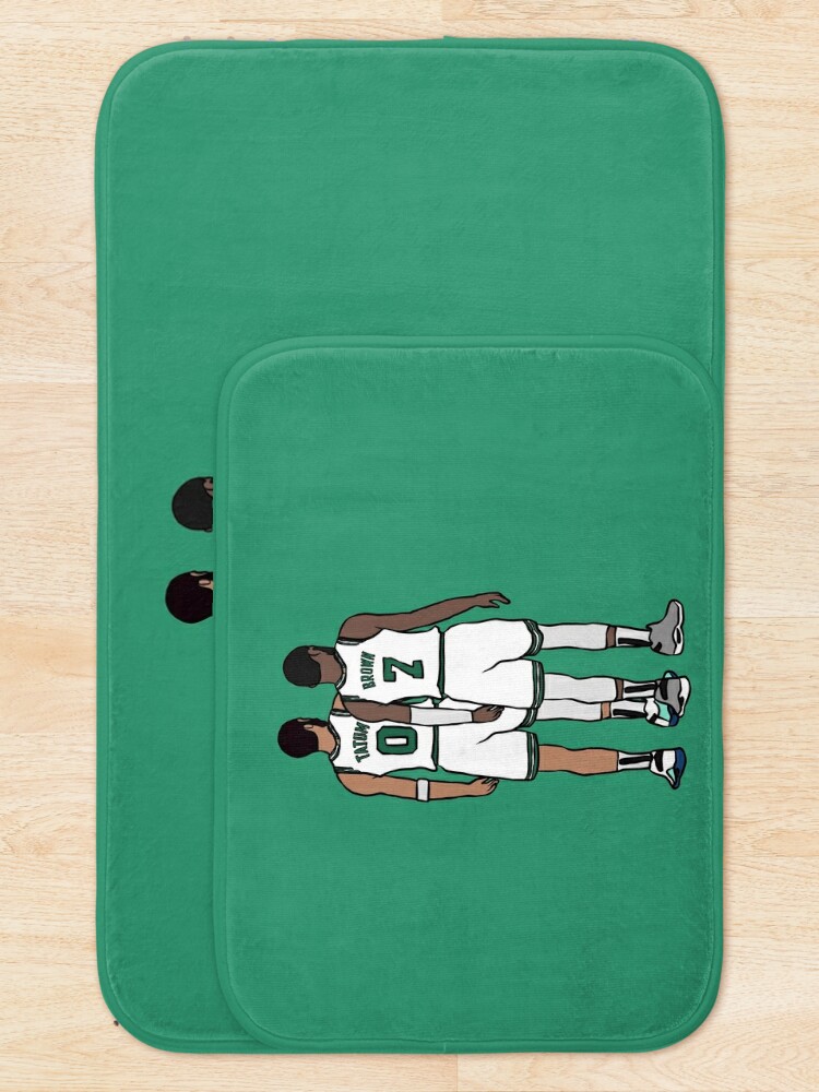 Disover Jayson Tatum and Jaylen Brown Back-To | Bath Mat