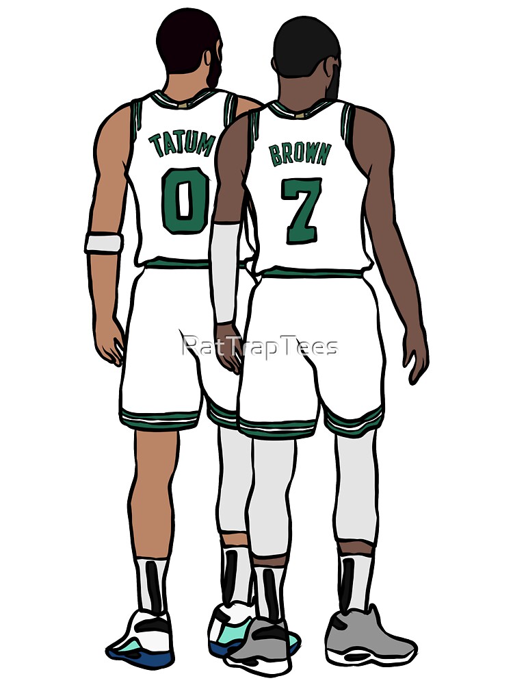 Boston Celtics Jayson Tatum And Jaylen Brown Crewneck Sweatshirt - TeeHex
