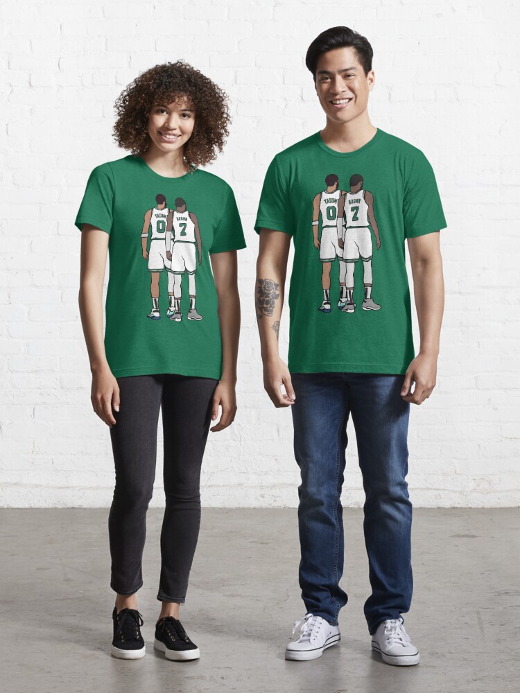 Jayson Tatum and Jaylen Brown Back-To Kids T-Shirt for Sale by RatTrapTees