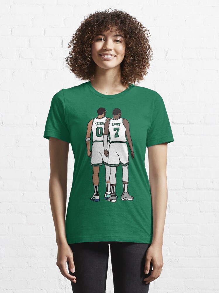 Jayson Tatum and Jaylen Brown Back-To Kids T-Shirt for Sale by RatTrapTees