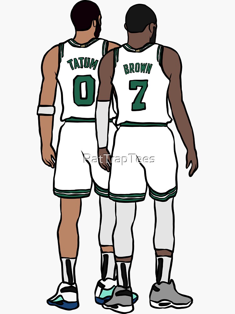 Masked Jaylen Brown Sticker for Sale by RatTrapTees