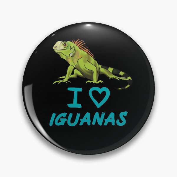 Item preview, I Love Iguanas for Iguana Lovers, Blue designed and sold by Mochi-Merch.