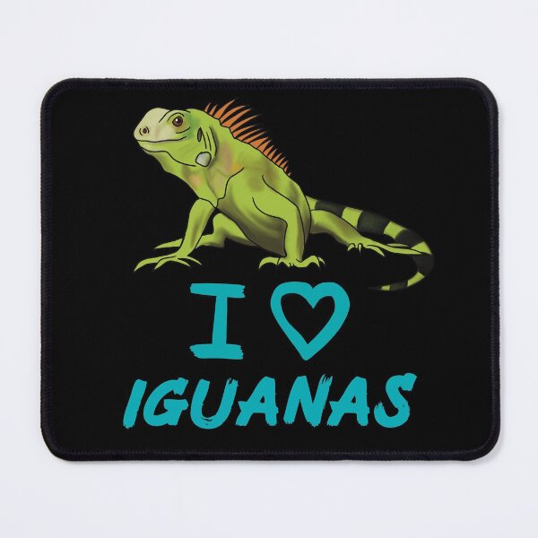 Item preview, I Love Iguanas for Iguana Lovers, Blue designed and sold by Mochi-Merch.