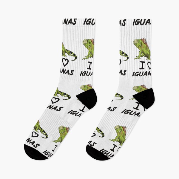 Item preview, I Love Iguanas for Iguana Lovers, Black designed and sold by Mochi-Merch.