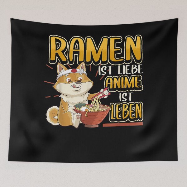 Item preview, Ramen ist Liebe Anime ist Leben Merch Funny Gift  designed and sold by TerryClarks.