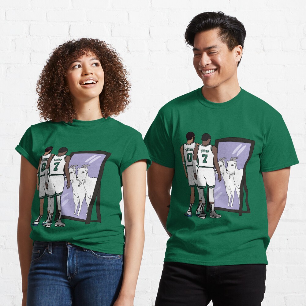 Jayson Tatum and Jaylen Brown Mirror Goats Boston T-Shirt (as1