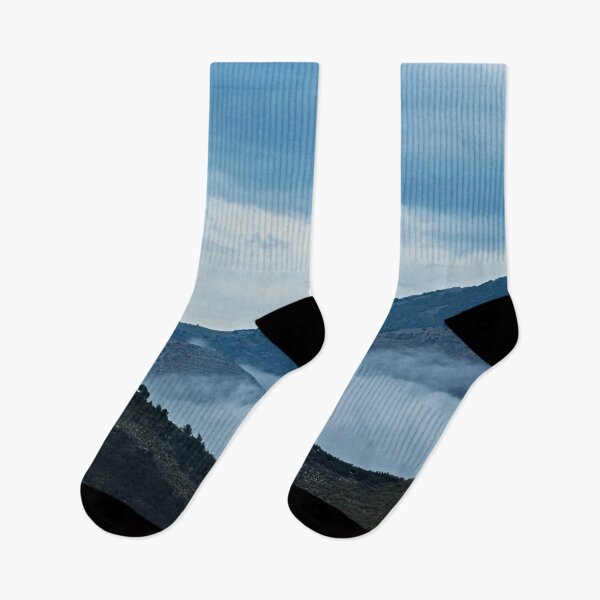 Item preview, Hills Clouds Scenic Landscape designed and sold by Anna Lemos.
