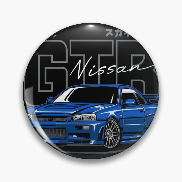 Artikelvorschau, GTR R34 Blau entworfen und verkauft von duniafantasi.