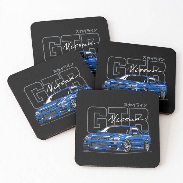 Item preview, GTR R34 Blue designed and sold by duniafantasi.