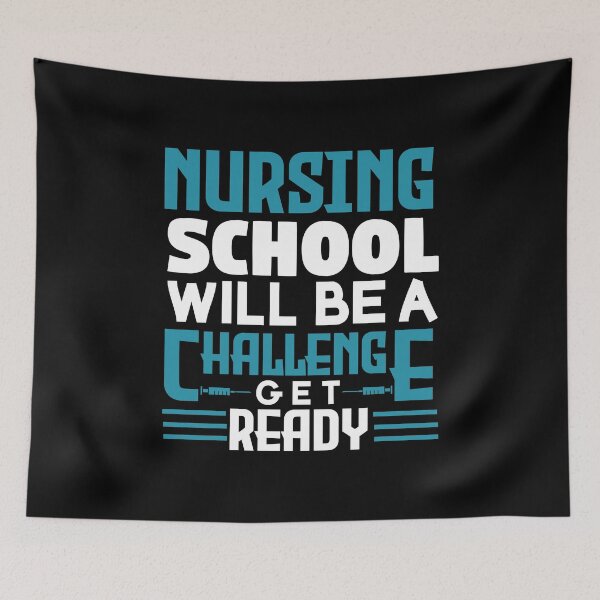 Item preview, Nursing School will be a Challen Get ready designed and sold by AuroraApparel.