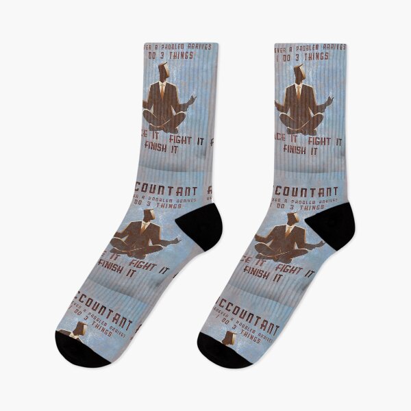 Item preview, Accountant - Accountant whenever a problem arrives i do 3 things face it fight it finish it designed and sold by SimonsonNuala.
