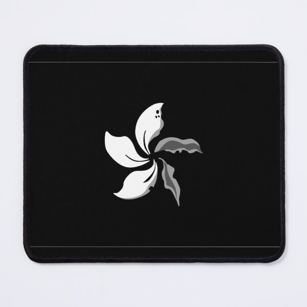 Item preview, Wilted Black Bauhinia Flag of Hong Kong designed and sold by newmovement.
