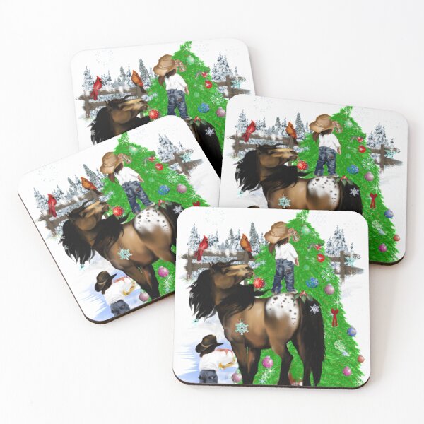 Item preview, A horse and a Kid Christmas  designed and sold by SagesZ.