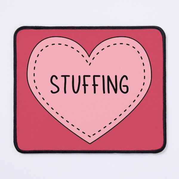 Item preview, Stuffing Cute Pink Heart Stitches Christmas Food designed and sold by cashewdays.