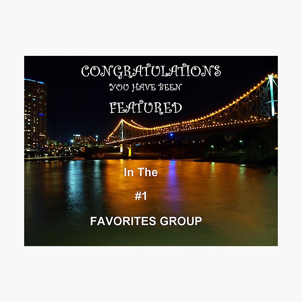 Feature Banner Challenge #1 Favorites Photographic Print