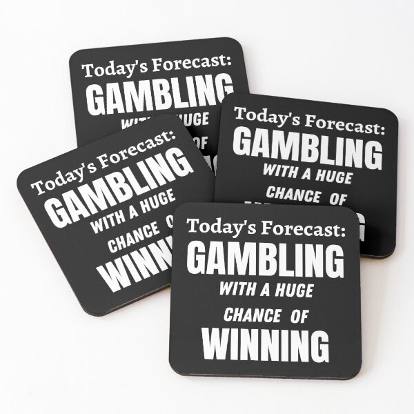 Item preview, Gambling Todays Forecast designed and sold by SloganExpress.