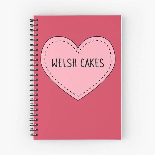 Item preview, Welsh Cakes Cute Pink Heart Stitches Food designed and sold by cashewdays.
