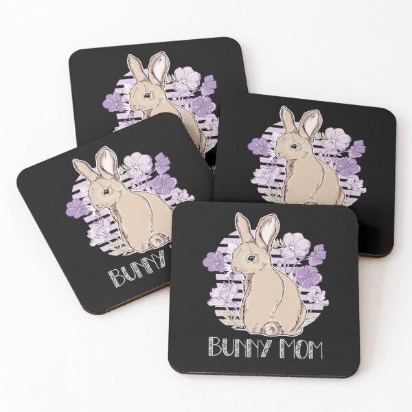 Item preview, Cute Bunny Mom Animal Lovers Pet Owner Rabbit Mom perfect for Easter and Mother's Day designed and sold by MadrigueraSM-.