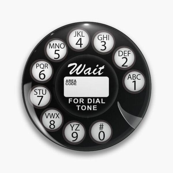 Item preview, Vintage Retro Analog Black Rotary Dial designed and sold by christianadams.