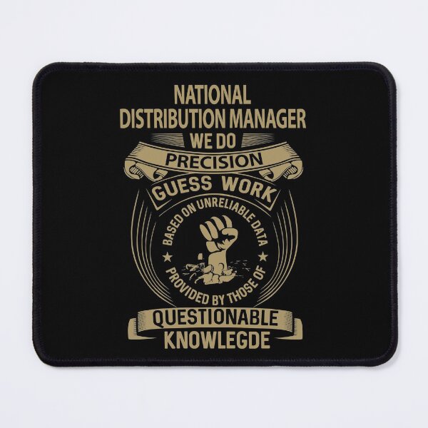 Item preview, National Distribution Manager T Shirt - We Do Precision Job Gift Item Tee designed and sold by paneczkopat.