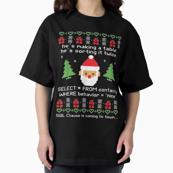 Item preview, Sql Clause Is Coming to Town Funny Christmas  designed and sold by ShopKelliMcKen.