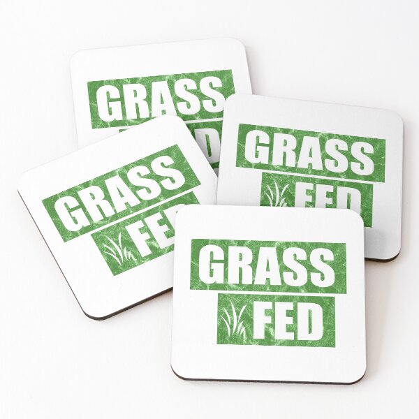 Item preview, Grass Fed (distressed design) designed and sold by siggyspatsky.